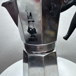 Vintage Bialetti Moka Express Coffee Maker 6 Cup Made in Italy 