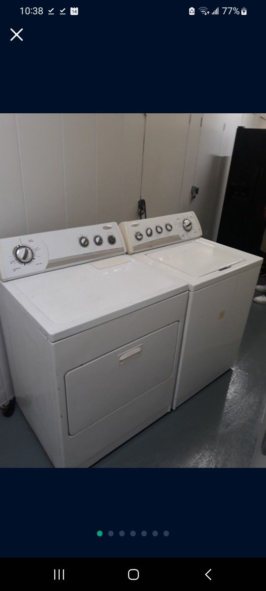 Whirlpool Electric Super Capacity Plus Washer & Dryer Combo