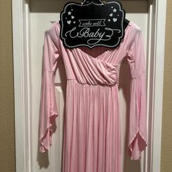 Maternity Dress, Pink Size XL, Like New 