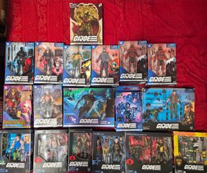 GI JOE CLASSIFIED LOT OF 18