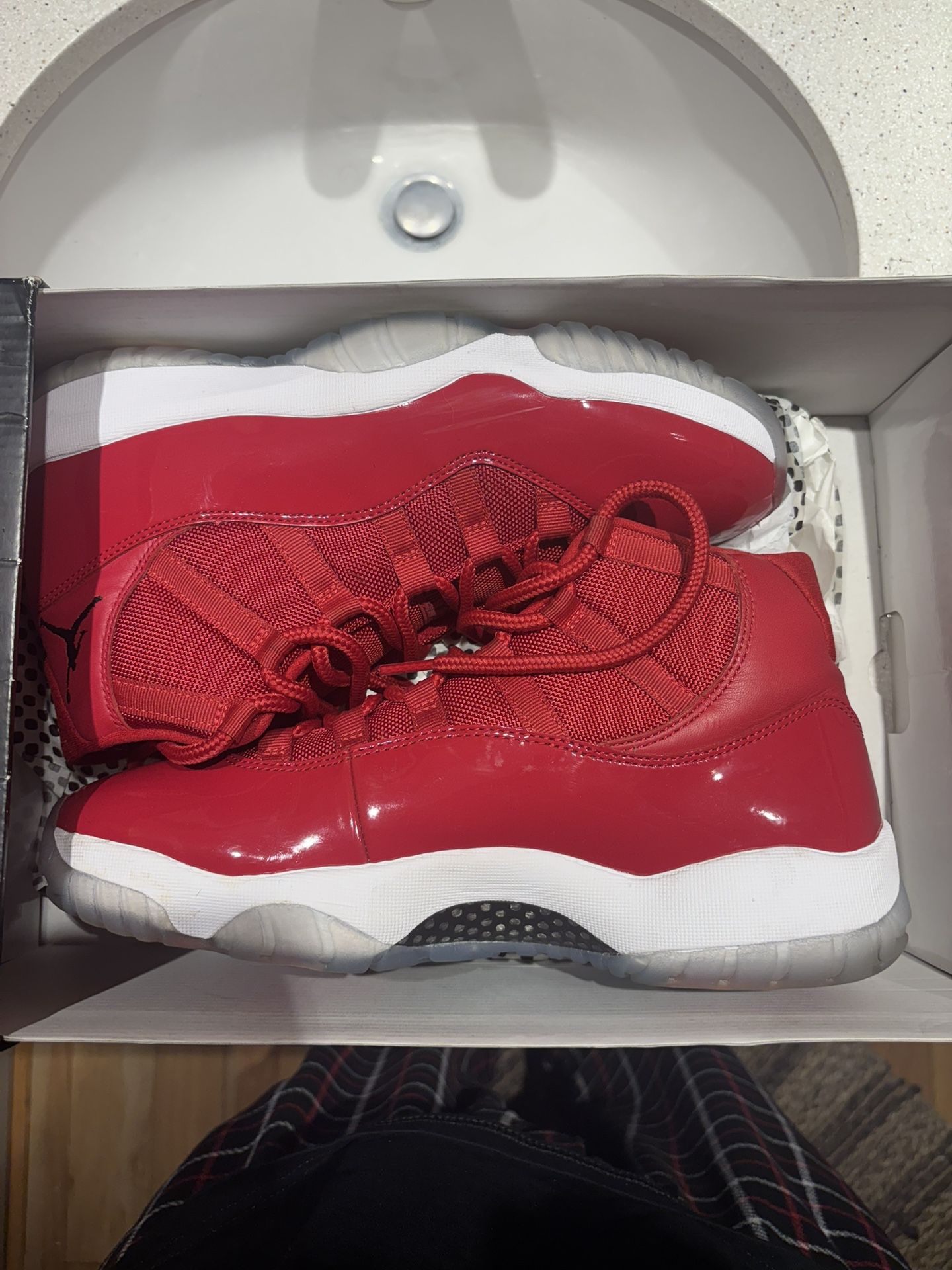 Gym Red Jordan 11s