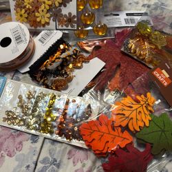 Scrapbooking Fall Decore