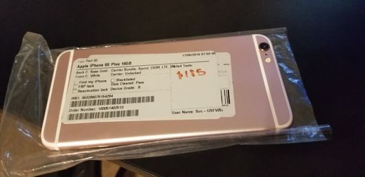 IPhone 6s Plus 16GB UNLOCKED