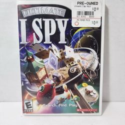 I Spy Game Pack Ultimate and Spooky Mansion for Nintendo Wii w/Manual Tested!