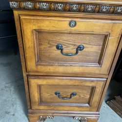 Wooden file cabinets