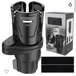 Wekvgz 2 in 1 Car Cup Holder Expander Adapter Universal Car