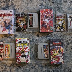 Lot of 5 Super Famicom, SFC Games. Nintendo. *Read The Description*