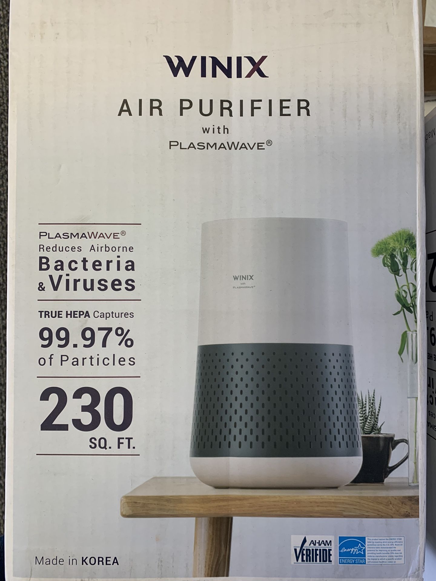 Winix A231 4-Stage Tower True HEPA Air Purifier