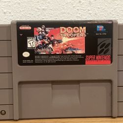 Mutant Chronicles: Doom Troopers Super Nintendo SNES Authentic & Tested