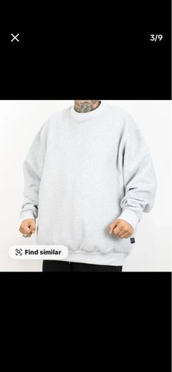 Fb County heavy weight sweatshirt light grey