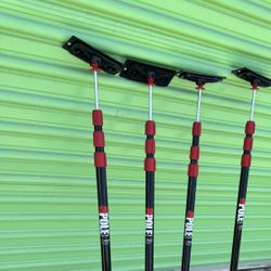 ZIPWALL ZP4 ZipPole 10 Foot Spring Barrier (Pack of 4) 