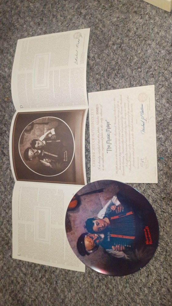 Norman Rockwell Collector Plate