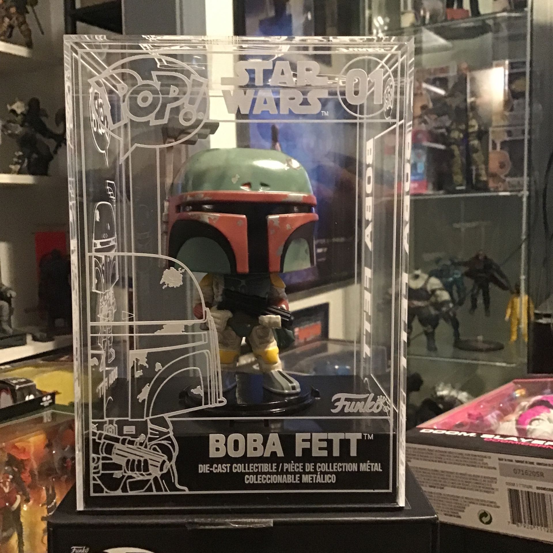 Boba Fett Die cast Funko Pop