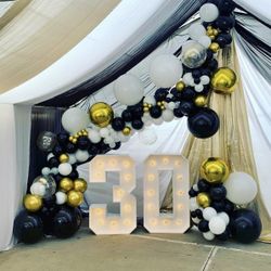 Marquee numbers