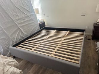 Bed frame and Headboard