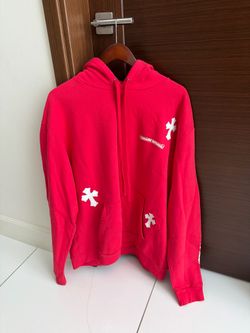 Friends and family chrome hearts hoodie with patches XL