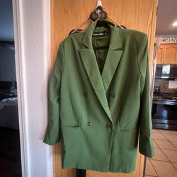 New Green blazer 