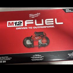 Milwaukee New Band Saw 12M Fuel Brushless 