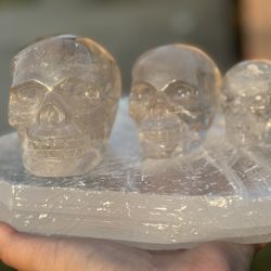 Natural Garden Quartz-Garden Quartz-Natural Stone, Crystal, Lodilite, Chlorite, Phantom，Garden Quartz Skull / Lodolite Skull