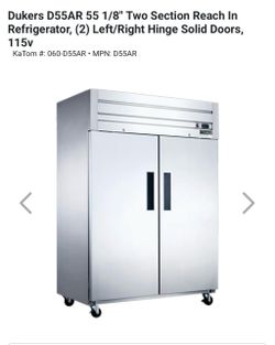 Industrial Restaurant Kitchen Refrigerator