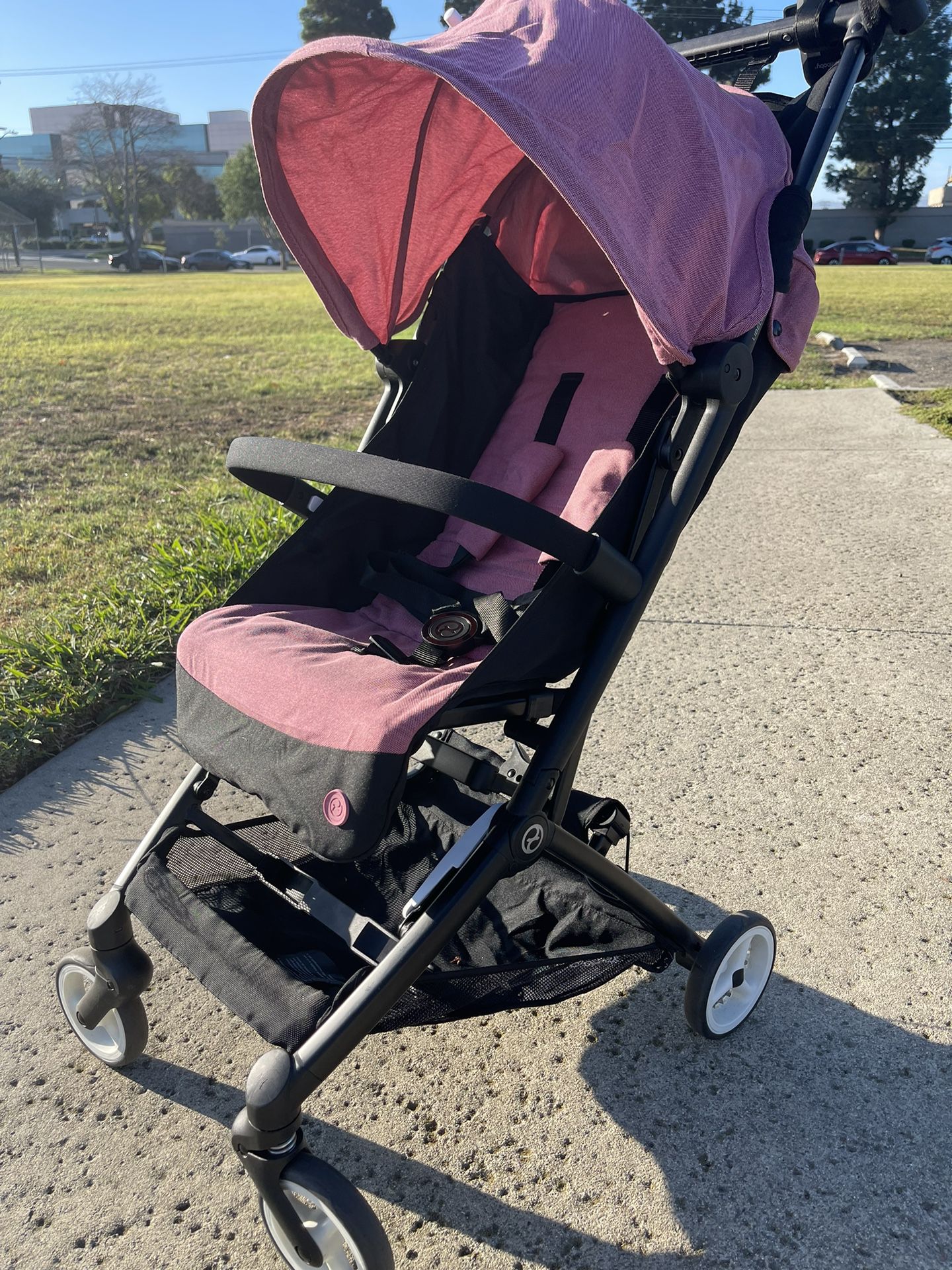 Cybex Libelle Toddler Baby Stroller in Magnolia Pink