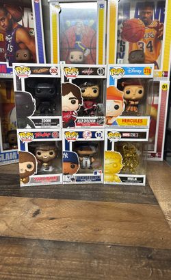 Funko pops! $7 Each 