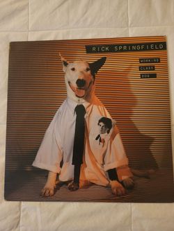 Rick Springfield Working Class Dog Vinyl NEVER PLAYED DISPLAY ITEM