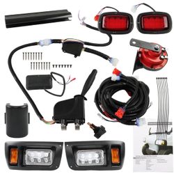 Club Car DS Carts 1993-UP Golf Cart LED Headlight and Tail Light Kit
