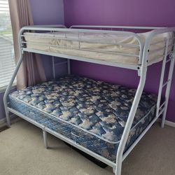 Twin Over Full Metal Bunkbed