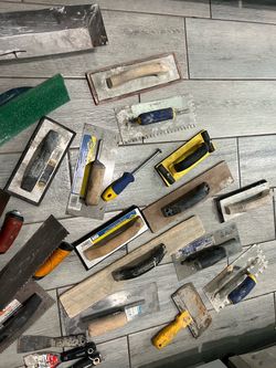 Tile and concrete tools selling as a bundle only