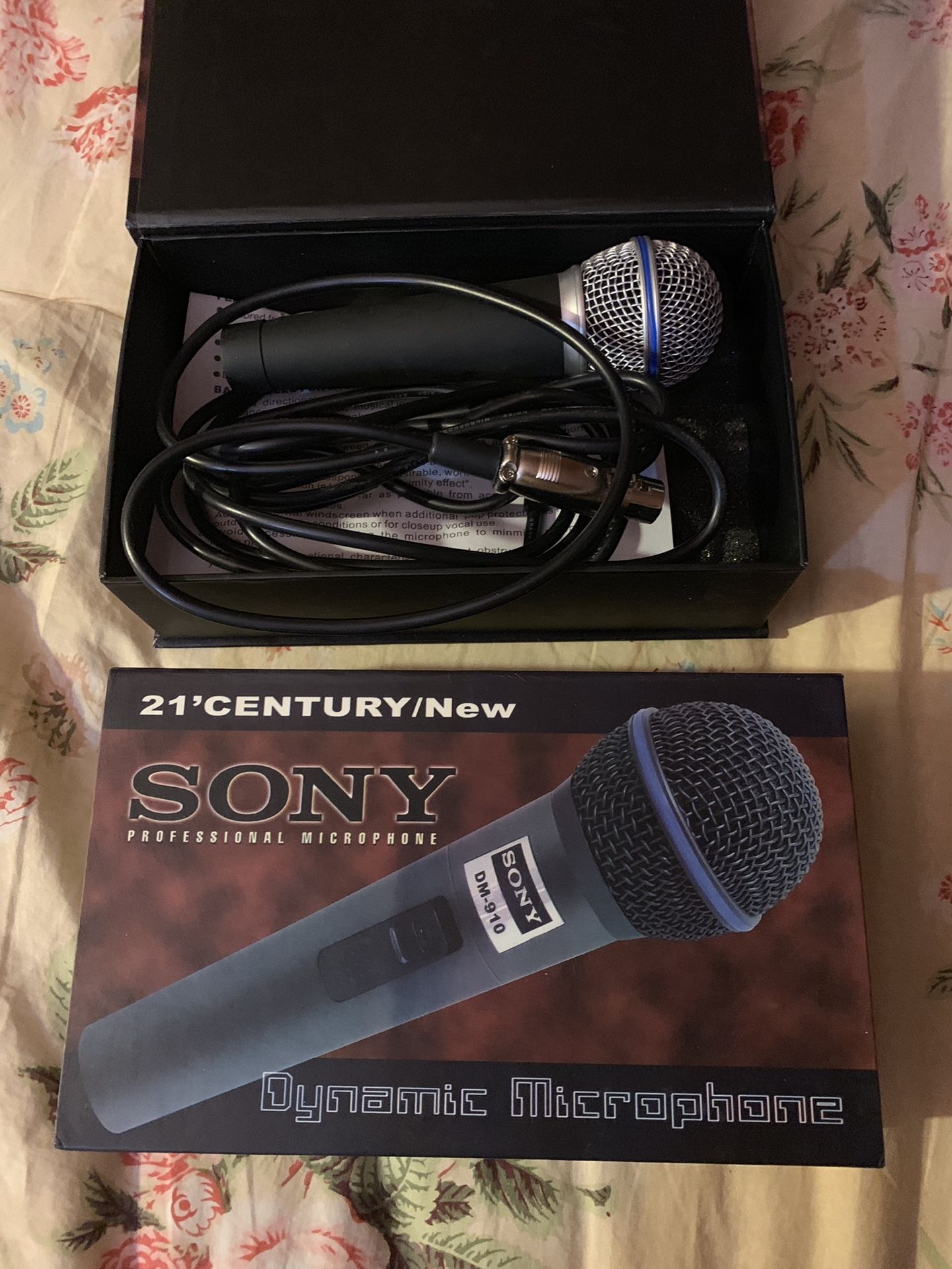 Professional microphone, two, excellent condition