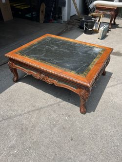 Large Coffee Table And Side Table