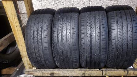 Four good set of continental tires for sale 275/45/20
