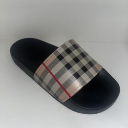 women’s burberry slides