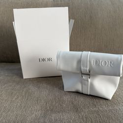 Dior cosmetics pouch