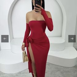 Merlot & Roses Skirt Set