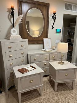 Refinished Modern Bedroom Set