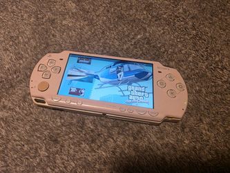 Playstation Psp 2000 Lavendar Purple Mod--ded Video Game Console