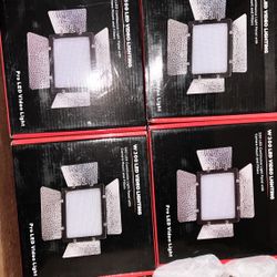 Videography Photography LED LIGHTING - Wedding YouTube Whatnot Podcast Filming 