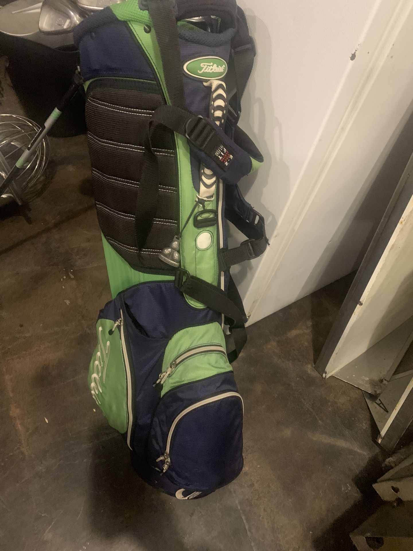 Golf Bag And Sticks For Kids