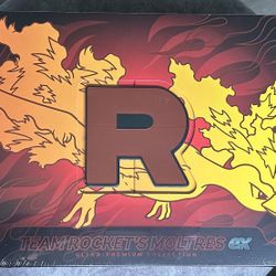 Pokemon team rocket's moltres ex ultra premium collection
