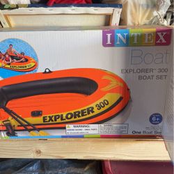 Intex Boat, Explorer 300 Boat Set