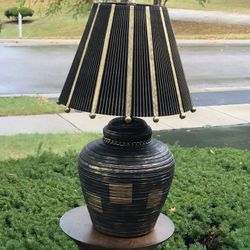 Table Lamp Art Handiwork by ELITE studio/MCM vintage from 80’ 