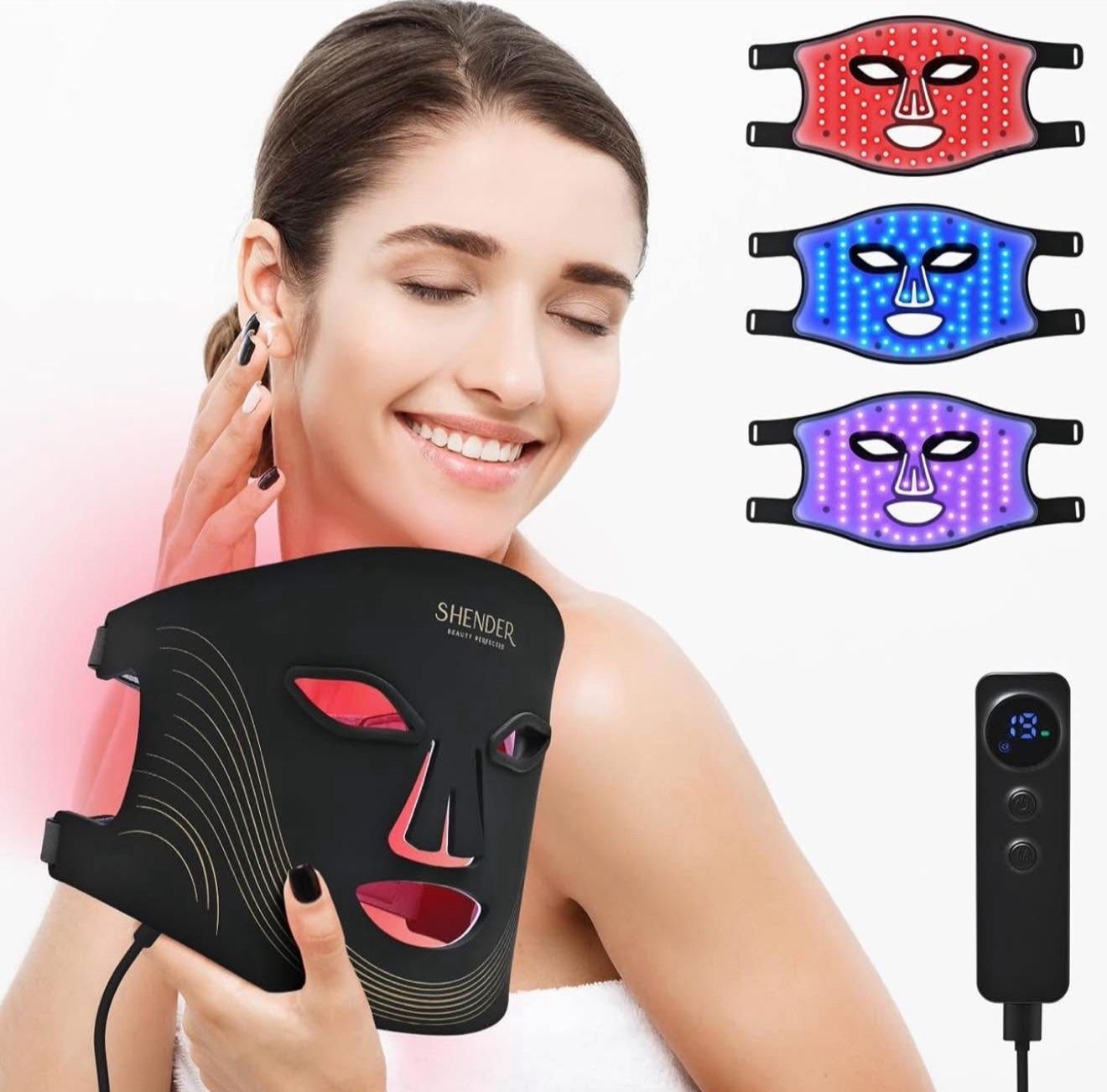 Brand New Red Light Therapy for Face LED Light Therapy Mask 4 Wavelengths