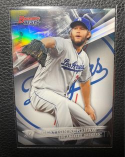 2016 Clayton Kershaw Bowman's Best Refractor #30