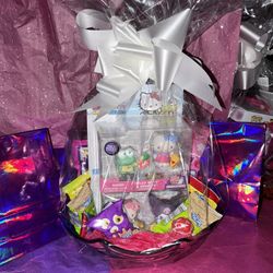 Hello Kitty and Friends Boo Basket $30