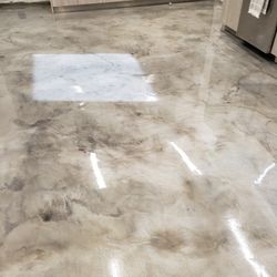Epoxy Flooring And Stain Concrete