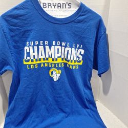 RAMS CHAMPION S T SHIRT