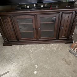 Big entertainment center.