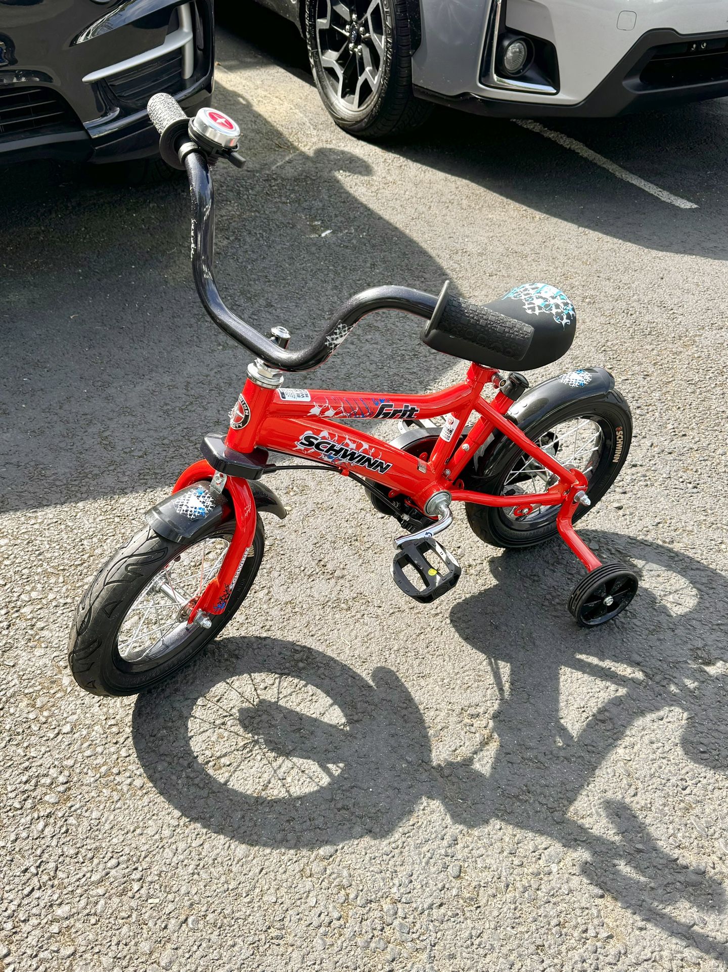 Schwinn Petunia and Grit Bike, 12 Inch Bike for Kids Ages 2-4, Orange,